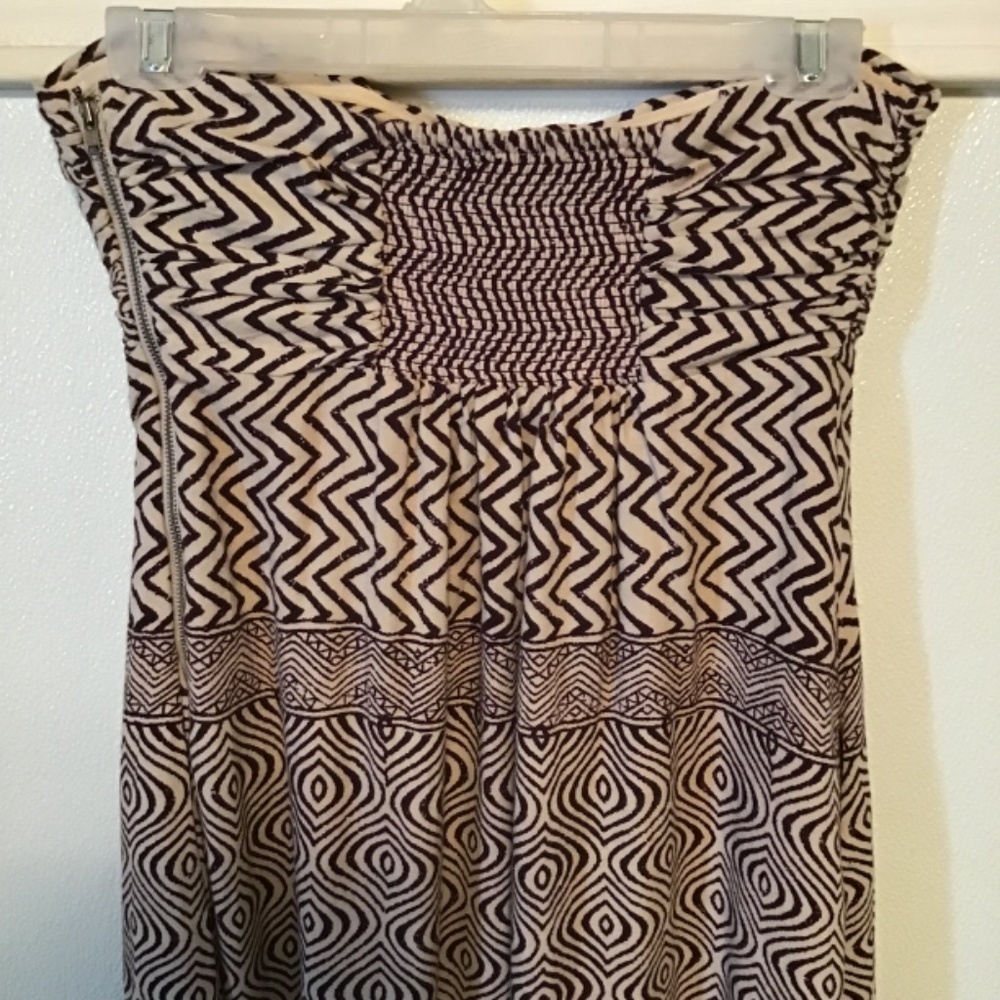 EDME & Esyllte Maxi Strapless Dress Size 4